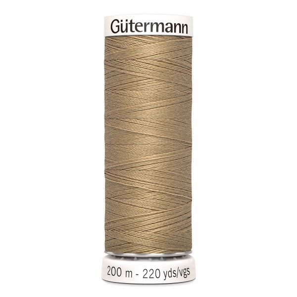 Нитки универсальные Gutermann Sew-all, 200м, 265 серо-песочный, 5 катушек