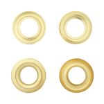 Люверсы металл ⌀13.0 мм (внутр.), h7 мм (внутр.), №28, металл, New Star, золото, уп≈100 шт