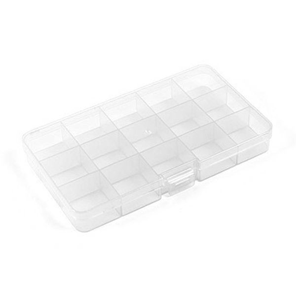 Органайзер для швейных принадлежностей 17.7x10.2x2.3 см, пластик, прозрачная, Gamma OM-042