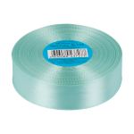 Лента атласная 1-сторонняя 25.0 мм / 33±2 метра, №133 голубой, в термоплёнке, Gamma
