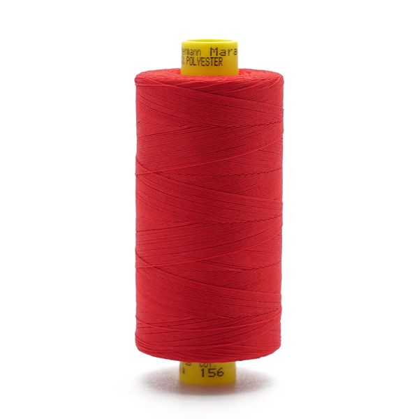 Нитка универсальная Gutermann Mara 70/2, 700 м, 702170, 156 красный, 1 катушка
