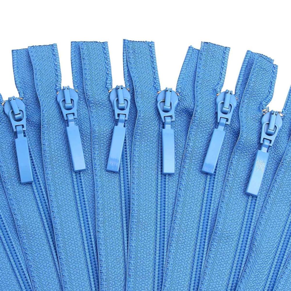 Молния спираль (витая) Arta Т5 (5 мм) 1 зам., н/раз., 18 см, цв. 260 голубой, уп.10 шт