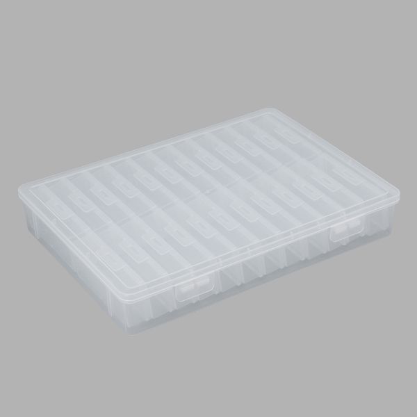 Контейнер для хранения мелочей 32.3х23.1х5 см, 24 штуки в боксе