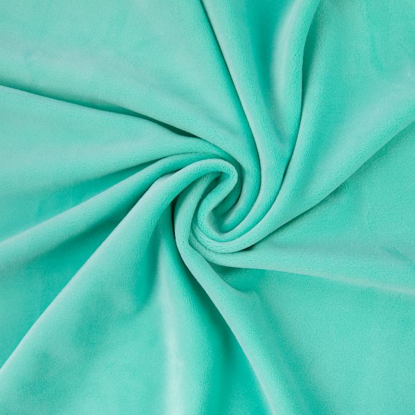 Микровелюр 312±5 г/м², 160 см / 5 метров, 132 мятный, Gamma MCV