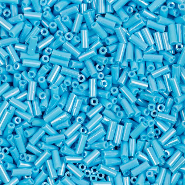 Бисер Preciosa Bugles №2, 4 мм, 50 г, 64020 св. голубой меланж, 351-12001