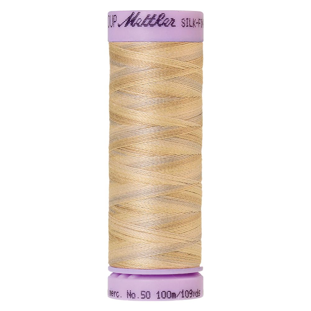 Нитки хлопковые отделочные Mettler Silk-Finish multi Cotton 50, 100 м, 9854, 5 катушек
