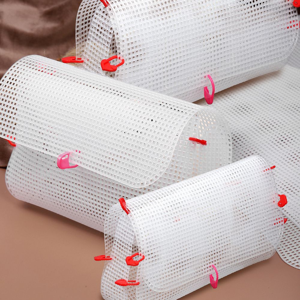 Набор канвы пластиковой для изготовления сумок КП-14, цв. прозрачный в комплекте 3 размера