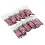 Бисер Astra&Craft 11/0 (2.1 мм), 200 г (10х20 г), цв. 923-О пудрово-розовый /непрозрачный, матовый