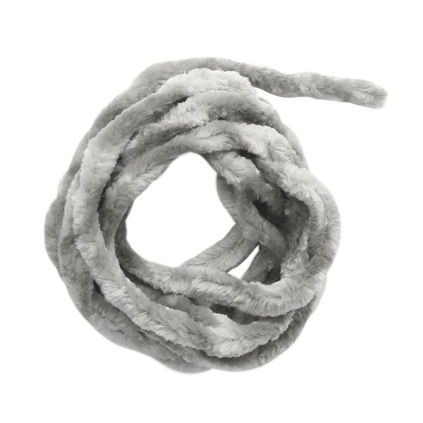 Синель для брошей 0.5 мм / 1 метр, микро п/э, Астра, серый