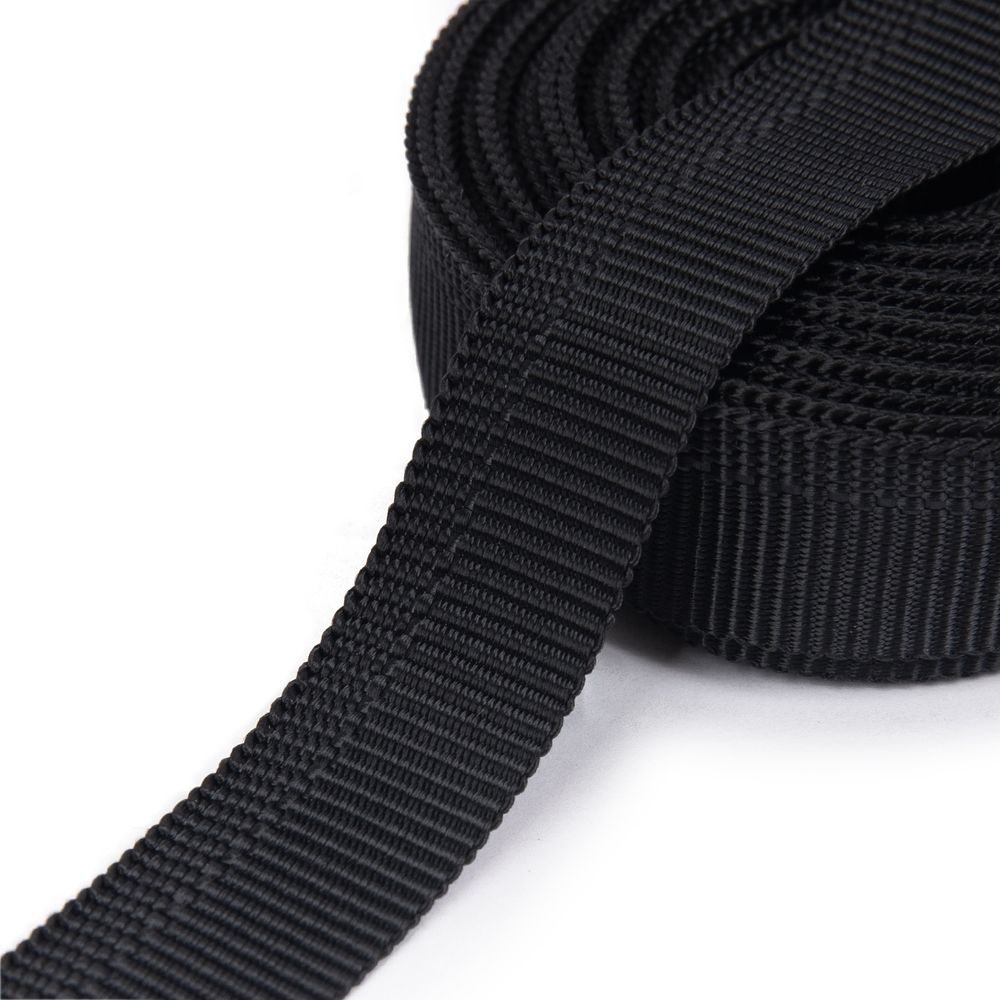 Лента брючная 15 мм / 25 метров, черный, Gamma 1с79