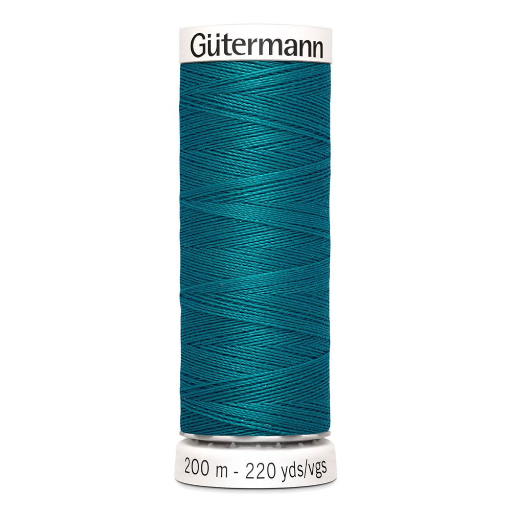 Нитки универсальные Gutermann Sew-all 100 (200 метров), 5 кат. | 189 зеленая бирюза