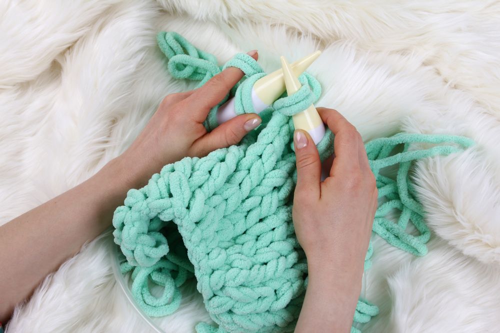 Спицы круговые пластик ⌀20,0 мм, 80 см, Gamma PKN1