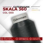 Нитки некрученые Gutermann Skala 360 (5000 метров), 1 кат. | _000 черный