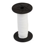 Тесьма (лента) киперная (100 х/б) 5 мм / 50 метров, белый/white, Gamma TCT-5