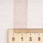 Лента капроновая (органза) 15.0 мм / 22.86±1 метров, 39 бежевый