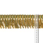 Бахрома отделочная 80.0 мм / 25 метров, 071 золото/салатовый, Gamma 2025