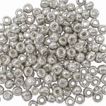 Бисер Astra&Craft 6/0 (4.1 мм), 150 г (10х15 г), цв. 1109 серебро/глянц.покрытие