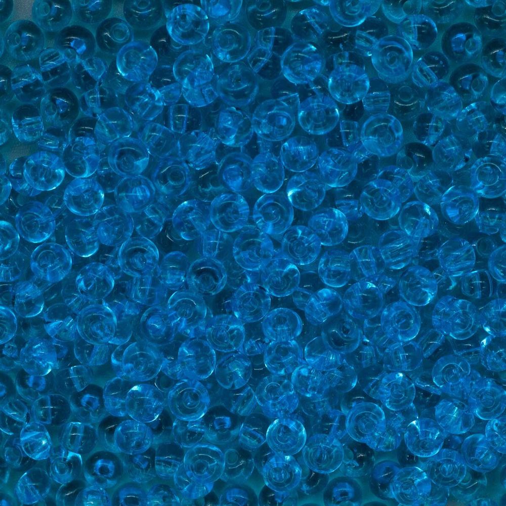 Бисер Preciosa Drops 8/0 (~3мм), 1х50 г, цв.60010 прозрачный
