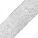 Лента металлизированная 50.0 мм / 22.85±1 метра, цв. серебро, Magic4Hobby, упак. 2 шт