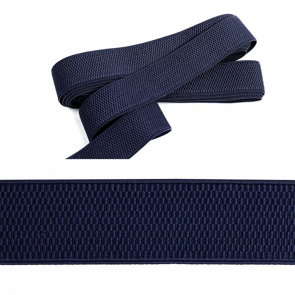 Резинка для подтяжек (помочная) 40.0 мм / 4±0.5 метра, 330 т.синий