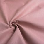 Ранфорс гладкокрашеный 130 г/м², шир.240 см, в нарезке, цв. чайная роза, 10 метров /TOS/