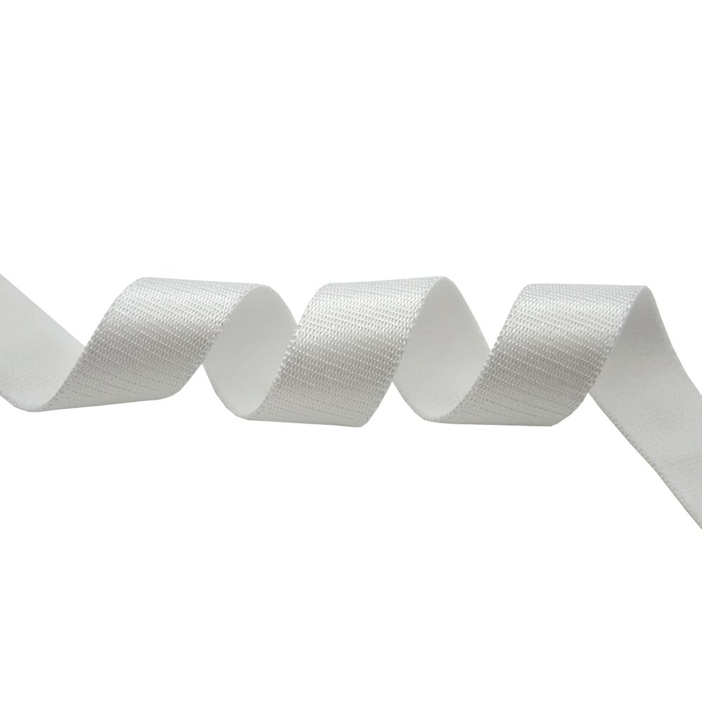 Резинка бельевая (бретелечная) 16.0 мм / 25 метров, ST/35, белый