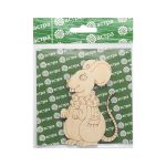 Заготовка из фанеры На прогулку 6,7х9,7х0,3см, Астра