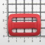 Пряжка, ПА, цветная, 30 мм (с820 красный), 50 шт