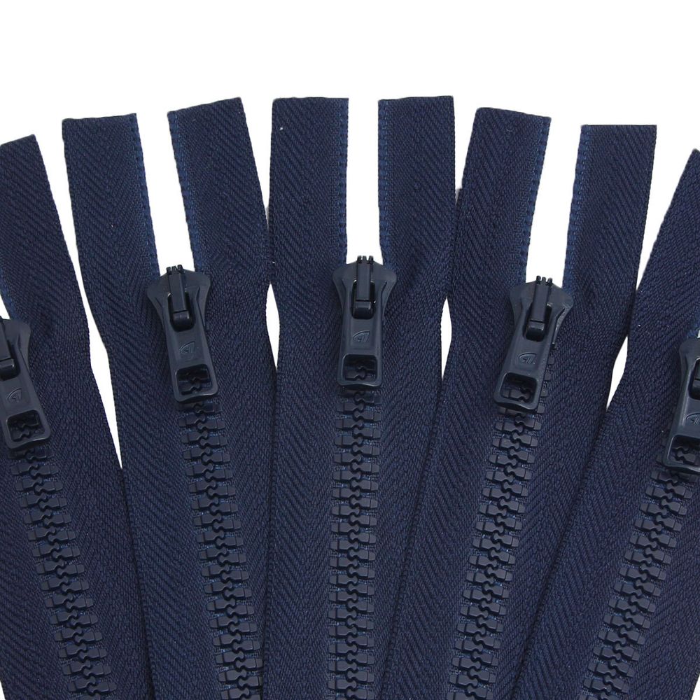 Молния трактор Arta Т6 (6 мм) 1 зам., разъем., 50 см, цв. 044 т.синий, уп.5 шт