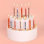 Набор свечей для торта 17.6 г 0.5 см, 12х12 шт, сафари, Boomzee BCD-38