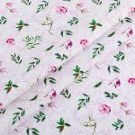 Ткань для пэчворка Peppy Прекрасные магнолии 50х55 см, 140±5 г/м², ПМ-01 белый