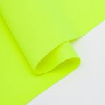 Фетр листовой мягкий 1.0 мм, 30х45 см, 10 листов, Hemline Hobby, 24 неон лимонный, 11.041