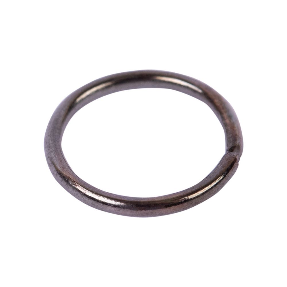 Кольцо для бус 7 мм, 50 шт, №03 черн.никель, Zlatka R-07