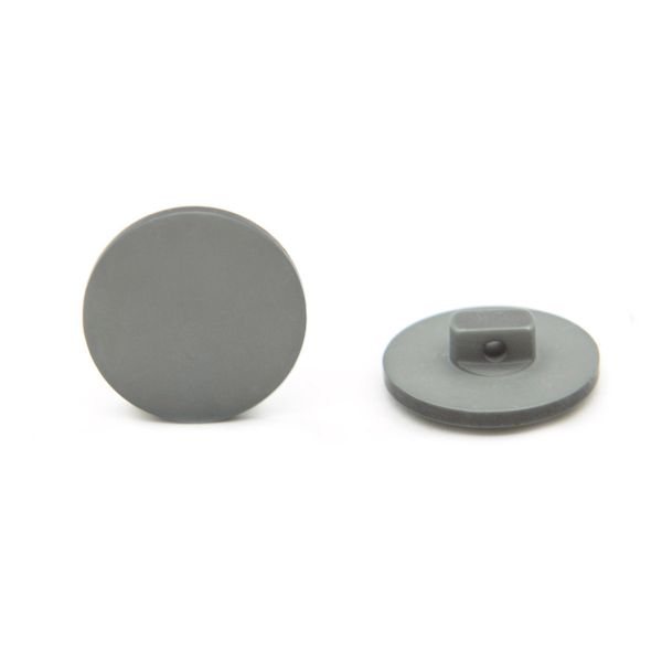 Пуговицы на ножке 28L (18мм) (Gray (серый)), 48 шт