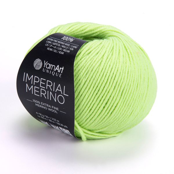 Пряжа YarnArt (ЯрнАрт) Imperial Merino / уп.10 мот. по 50 г, 100 м, 3330 салатовый
