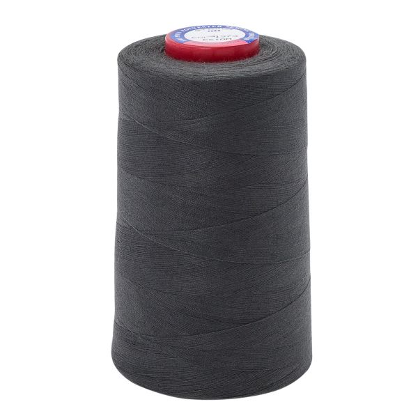 Нитки швейные Euron mH 40/2, 5000 ярд, 1373 антрацитово-серый, 1 катушка