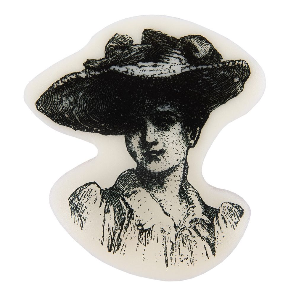 Штамп 5.8х7.2 см, 07 Девушка (портрет), Mr.Painter TSM-01