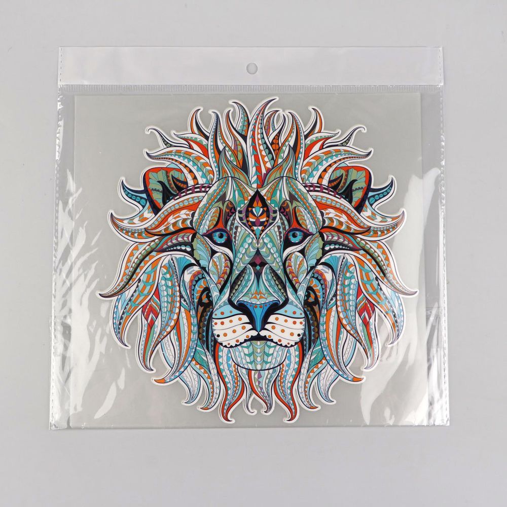 Термотрансфер лев 20х20см упак. 5 шт