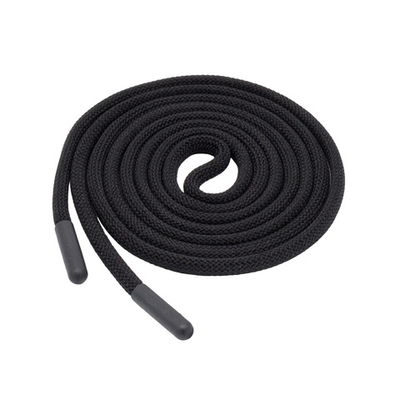 Шнурок декоративный круглый ⌀5.0 мм / 135см, 1 шт, 13 черный, 3AR2808