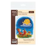 Набор для вышивания нитками МП Студия, Ночные беседы, 24х20 см