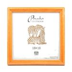Рамка для картины (фото) дерево со стеклом 18х18 см, 2 коричневый, Зебра РЗ-17
