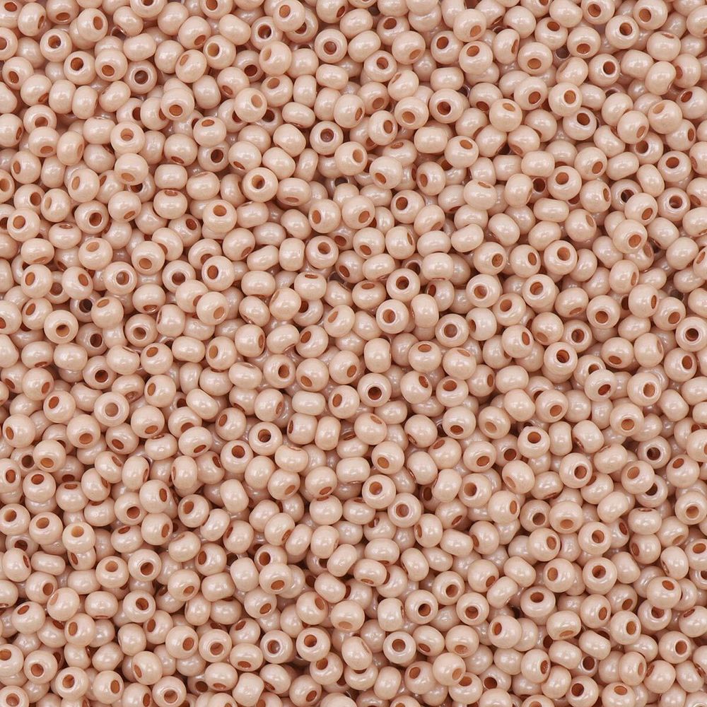 Бисер Preciosa жемчужный 10/0 (46316) круг. отв, 50 гр