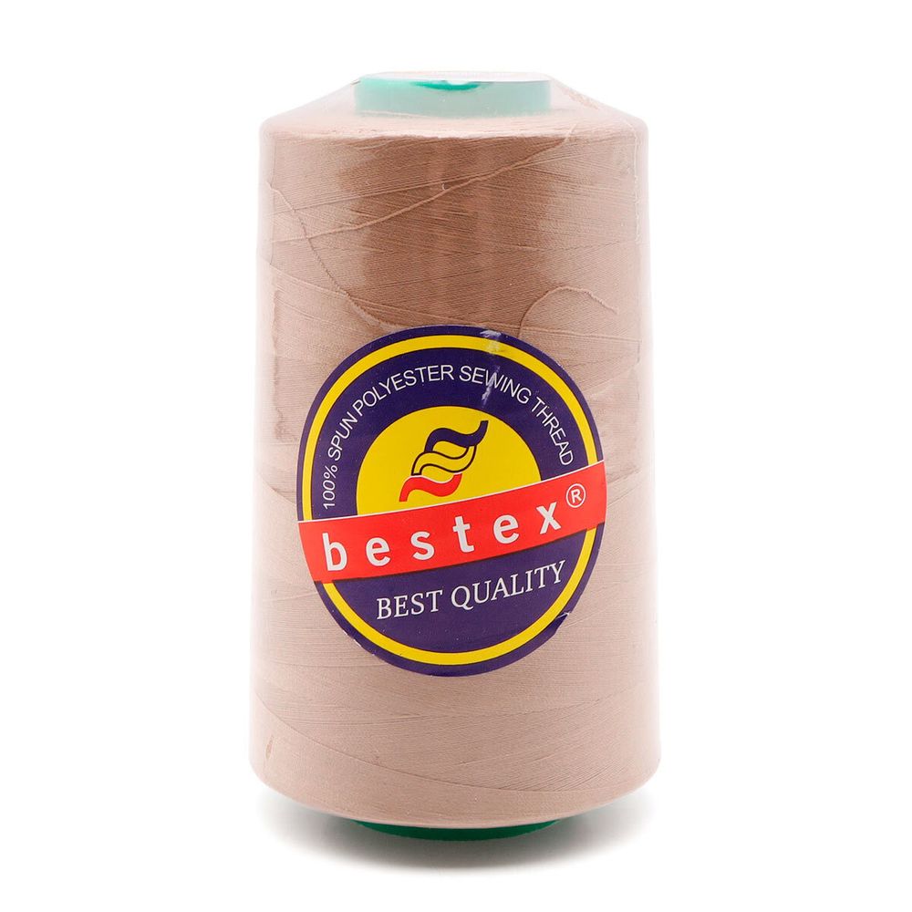 Нитки универсальные Bestex 40/2, 4570 м (5000 ярд) / 1 кат., 261 пыльно-персиковый