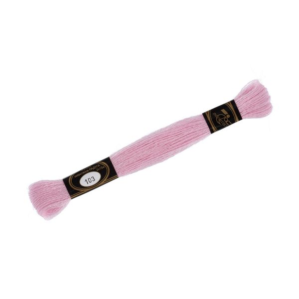 Мулине Радуга, цв.103 св. розовый, Россия, 8 мотков по 15 метров