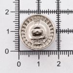 Пуговицы на ножке 28L=18 мм, металл, Silver (серебристый), 10 шт, MP15