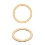 Кольца для бюстгальтера металл ⌀11.0 мм, 20 шт, C180 телесный, ГВ800