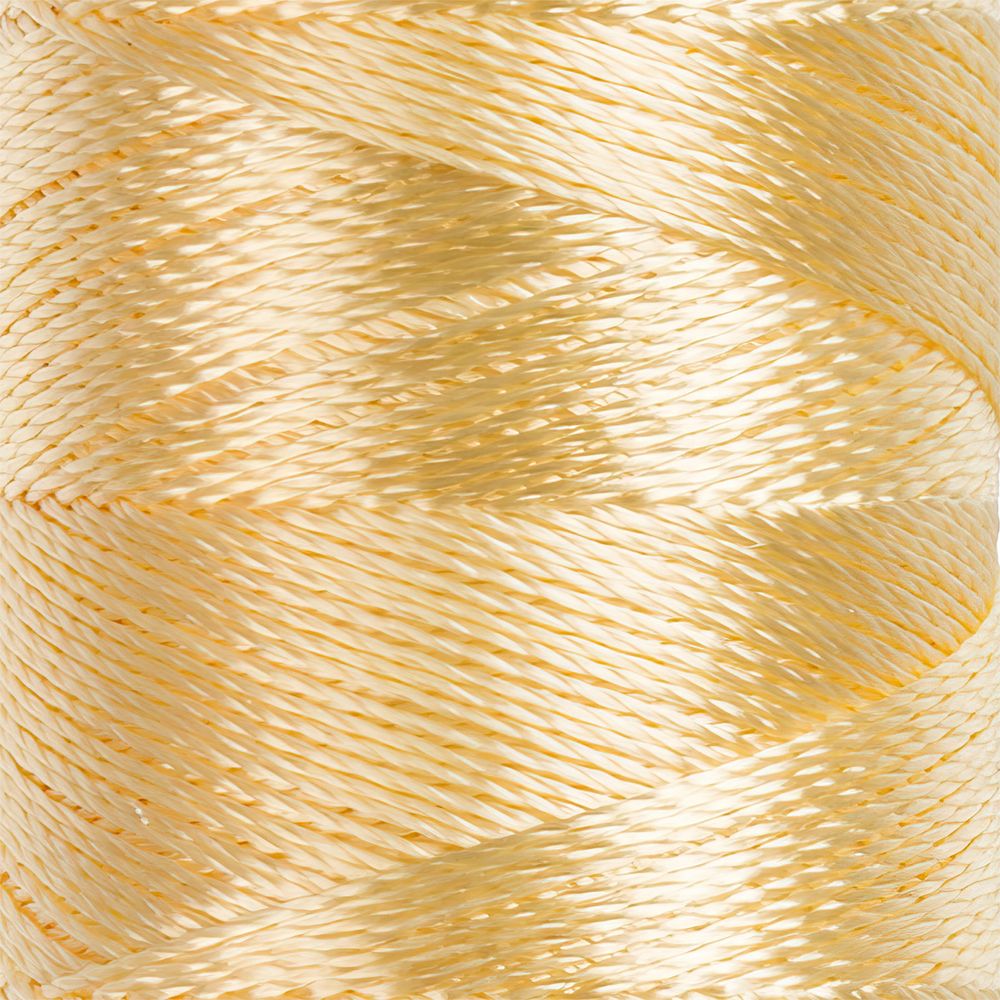 Нитки вышивальные Gamma V150/2, 10х200 ярдов, 183 м, 3128 св.желтый