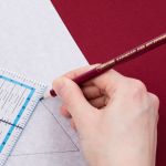 Карандаш для кроя, 2 шт, белый, графитовый, Micron CEL-01