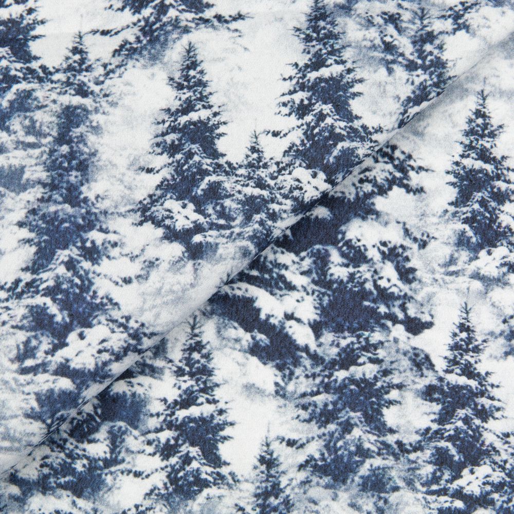 Ткань для пэчворка PEPPY МАГИЧЕСКАЯ ЗИМА ФАСОВКА 50х50 см, 135±5 100% хлопок, МГЗ-09 синий, Peppy МАГИЧЕСКАЯ ЗИМА