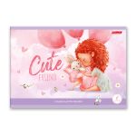 Альбом для рисования 100 г/м², A4 29х20.5 см, 8 л. на скобе, 20 шт, Милые друзья 000684, Светоч 8АЛСК4_1_3_9